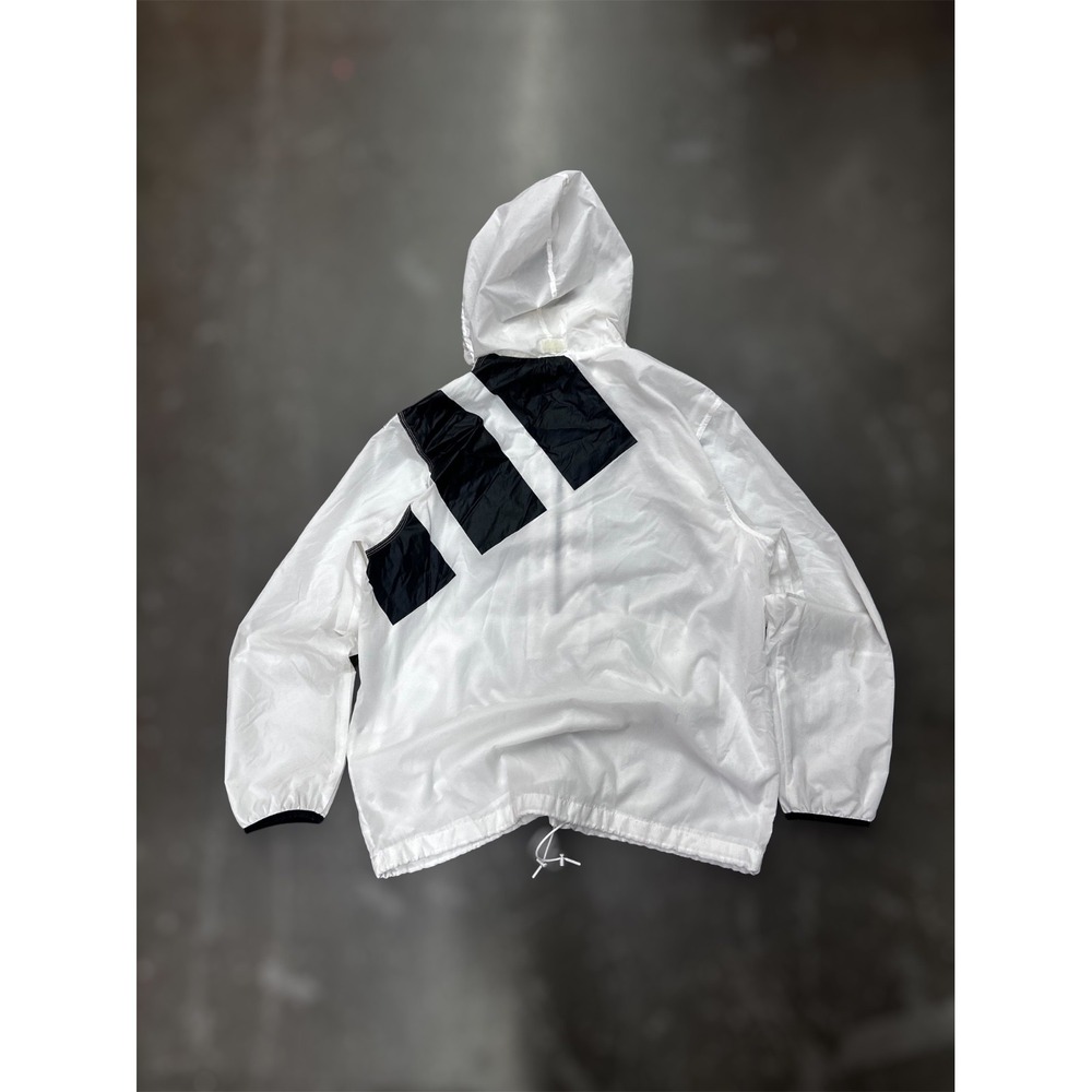 Adidas EQT Equipment Jacket Size L 3 Stripe Full Zip Track Windbreaker Mock Neck